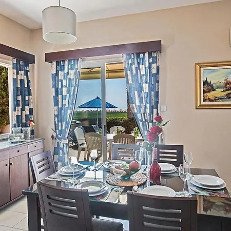 Villa Aspro Enas - Stunning 3 Bedroom Ayia Thekla Villa With Private Pool And Sea Views-3