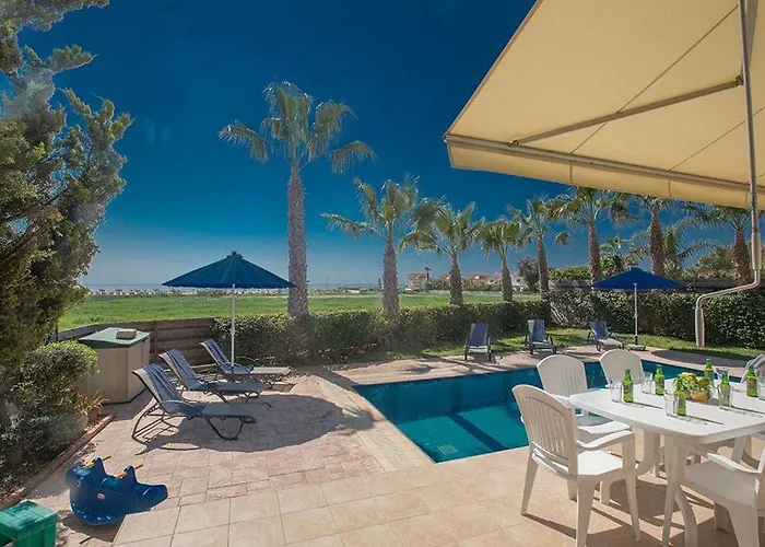 Villa Aspro Enas - Stunning 3 Bedroom Ayia Thekla Villa With Private Pool And Sea Views Agia Napa